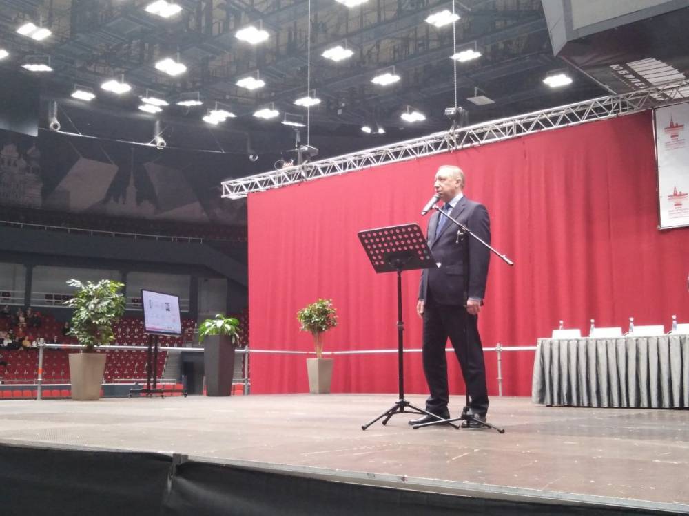Беглов открыл собрание региональной общественной организации «Врачи Санкт-Петербурга»