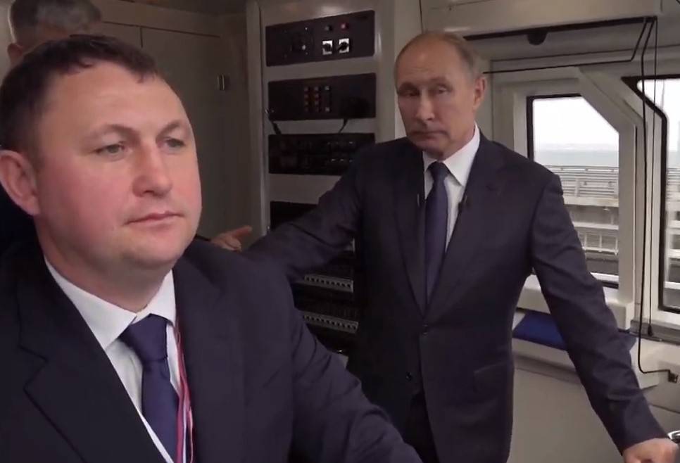 Путин поделился впечатлениями от поездки в поезде по Крымскому мосту