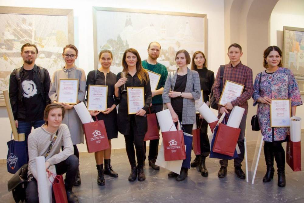 В АРТМУЗЕ наградили победителей конкурса молодых художников «Муза должна работать»