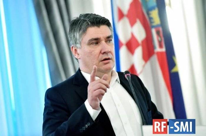 На выборах президента в Хорватии лидирует кандидат от оппозиции