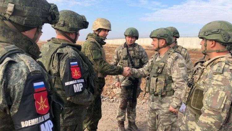 Российские и турецкие военные провели в Сирии очередное совместное патрулирование