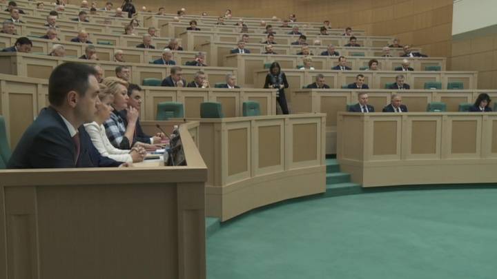 Совет Федерации подвёл итоги осенней сессии