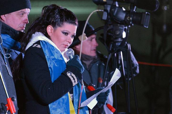 Певица Руслана могла стать президентом Украины после Майдана