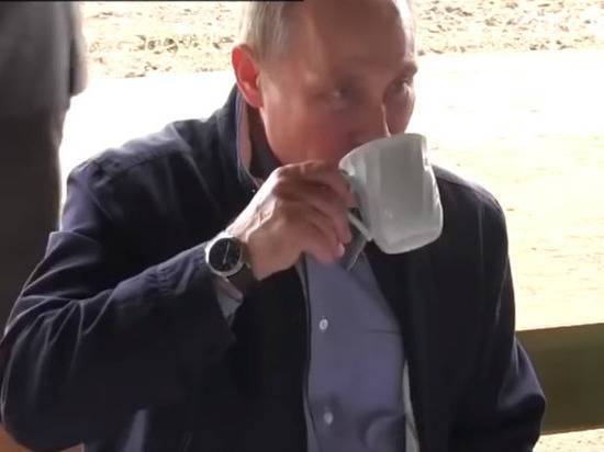 Путин рассказал, что пьет вместо чая и кофе
