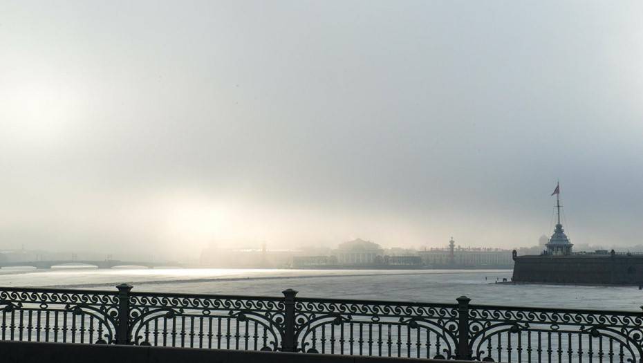 В Петербурге прогнозируют туман и потепление