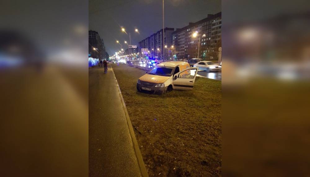 ТОП-5 аварий на дорогах Петербурга в ночь с 23 на 24 декабря