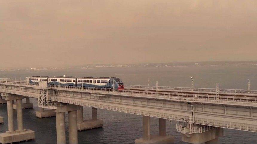 В Госдуме ответили ЕС на критику запуска поездов по Крымскому мосту