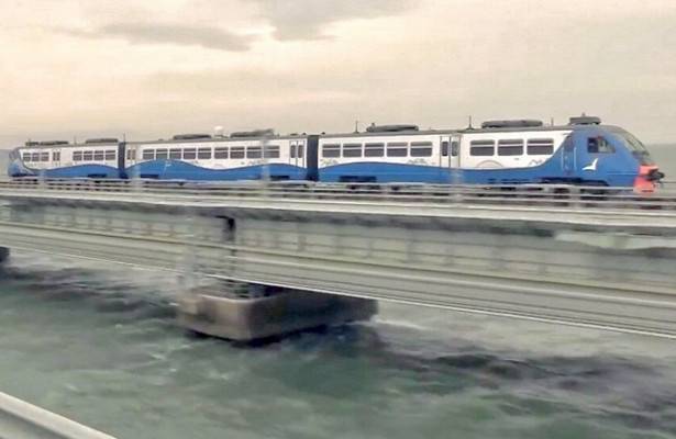 В ЕС раскритиковали запуск поездов по Крымскому мосту
