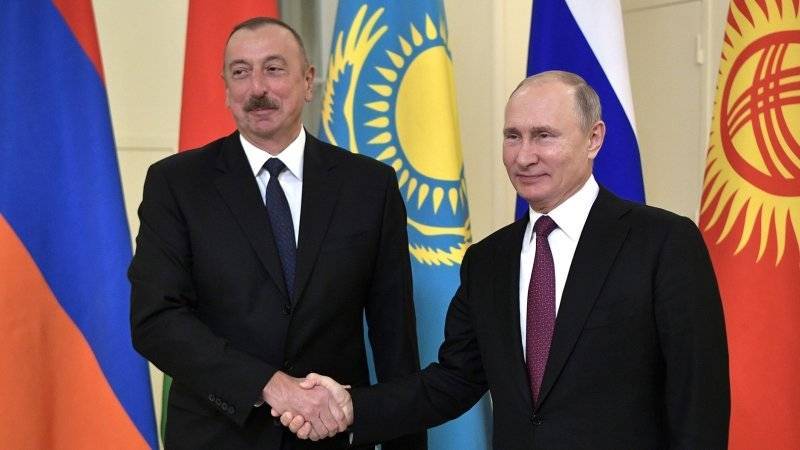 Путин позвонил главе Азербайджана, чтобы поздравить его с 58-летием