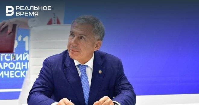Минниханов рассказал, как Татарстан сохраняет отношения с Европой и США