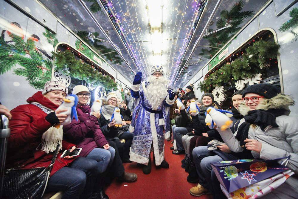 Транспорт в Москве в новогоднюю ночь будет бесплатным