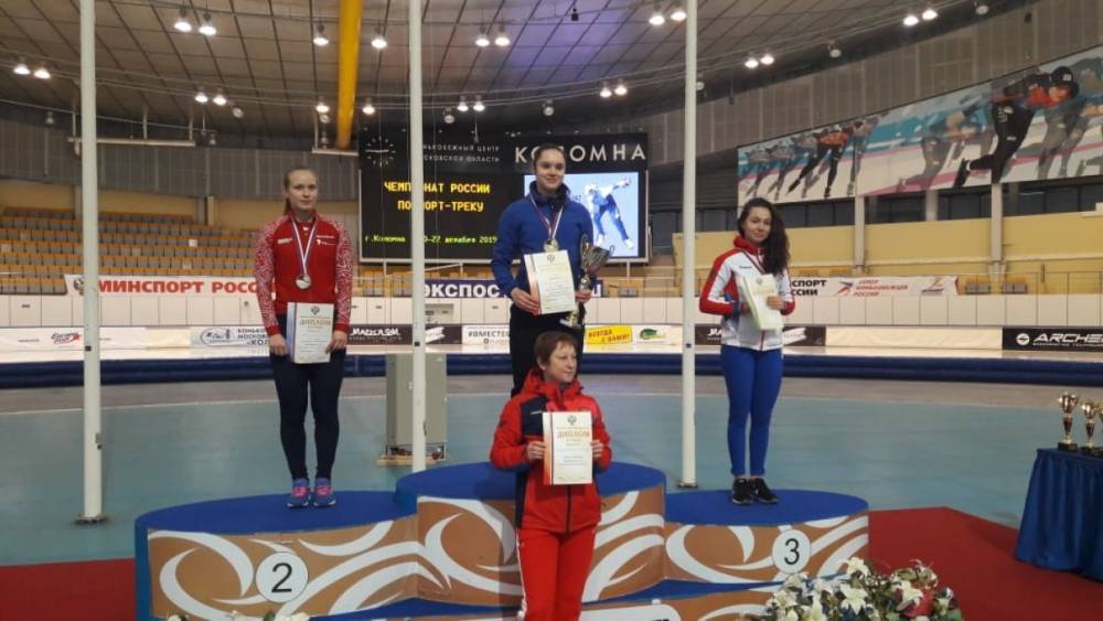 Петербурженка победила в чемпионате России по шорт-треку