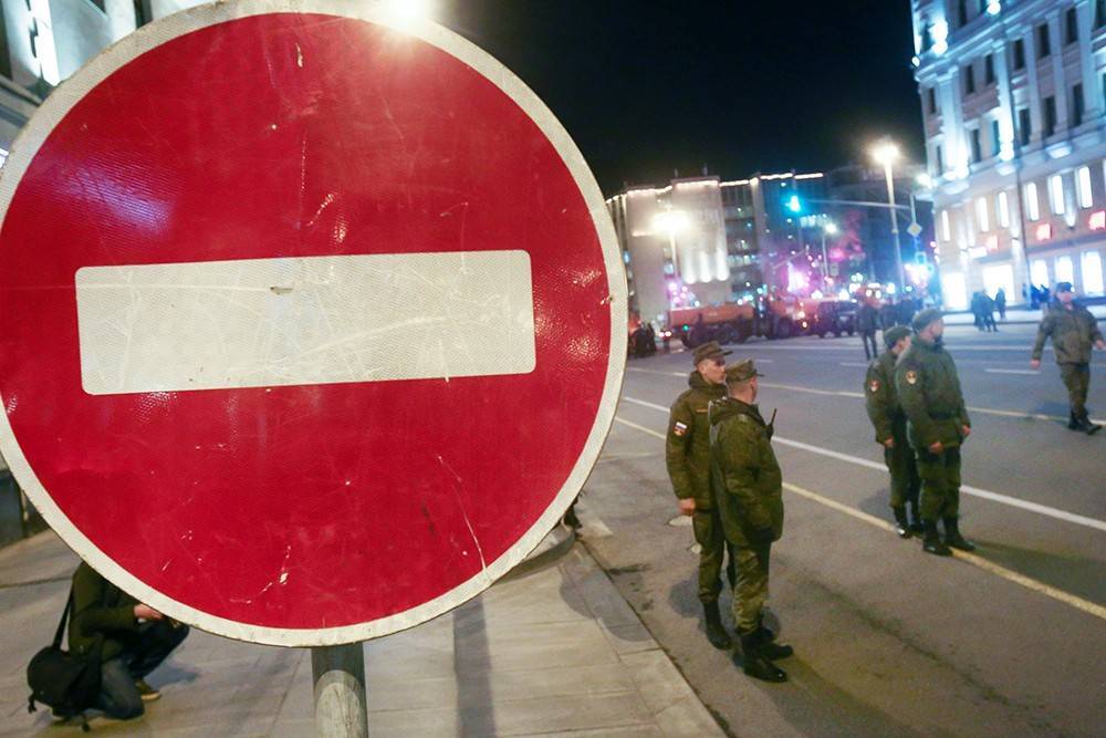 В Москве 25 декабря перекроют несколько улиц