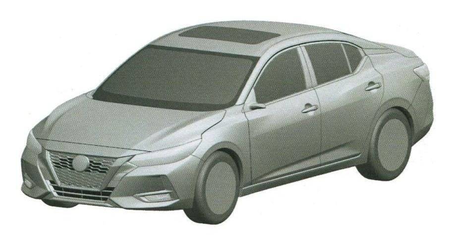 В России запатентована новая модель Nissan