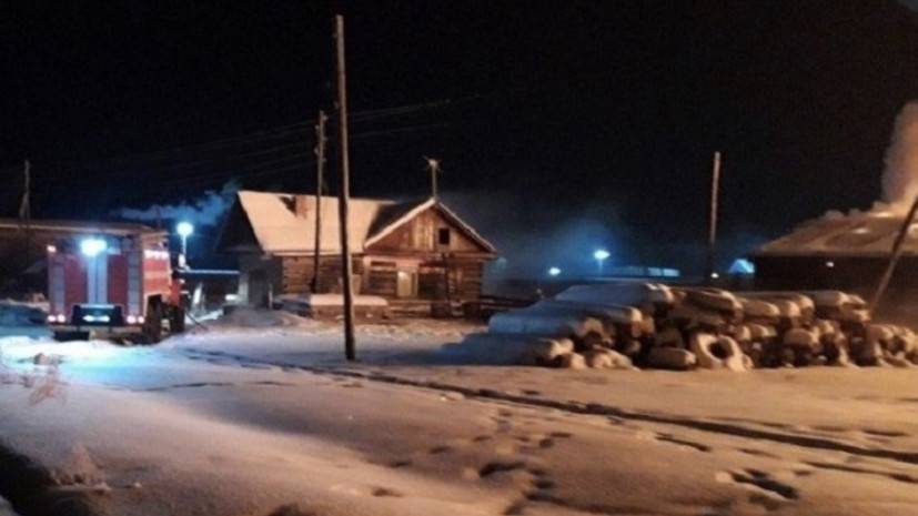 При пожаре в общежитии Иркутской области погиб человек