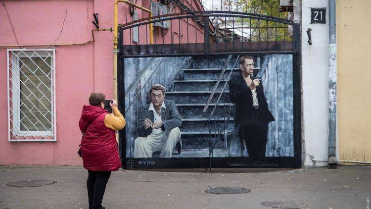 В Одессе изуродовали граффити с героями "Ликвидации"