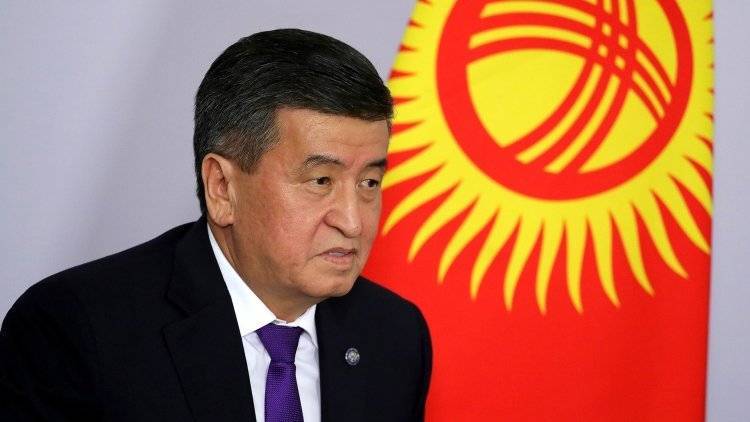 Жээнбеков связал будущее Киргизии с Евразийским экономическим союзом