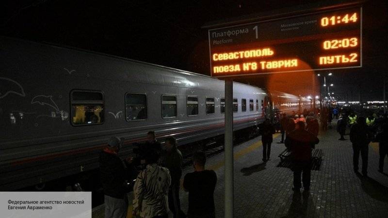 Прокуратура Украины завела уголовное дело из-за первого российского поезда в Крым