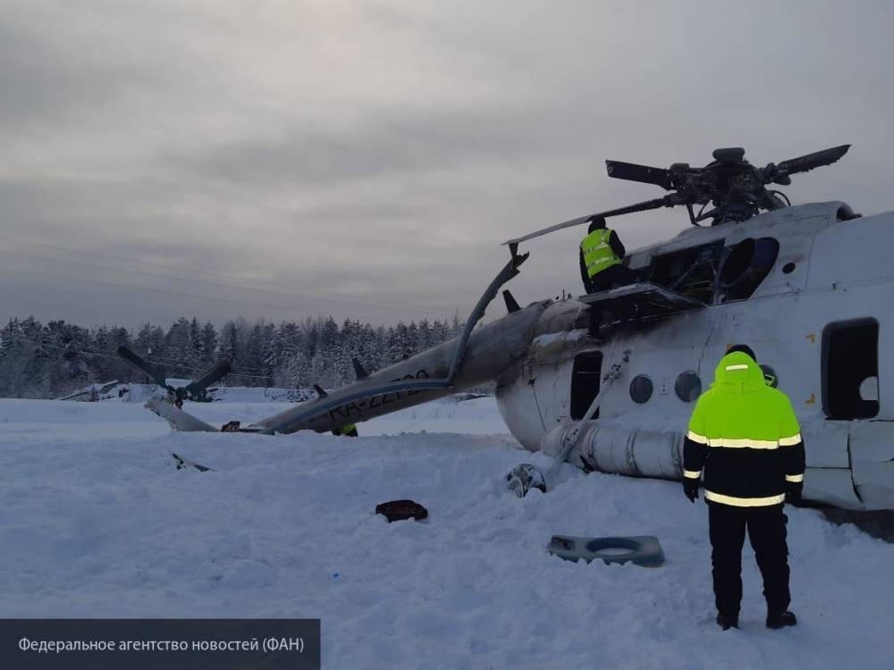 Число пострадавших при жесткой посадке вертолета Ми-8 под Красноярском увеличилось до 15