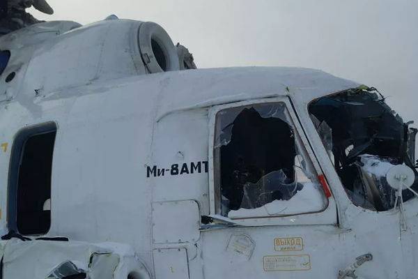 Ми-8 жестко сел в Красноярском крае
