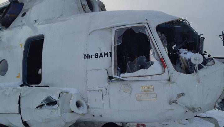 Число пострадавших при жесткой посадке Ми-8 возросло до 16