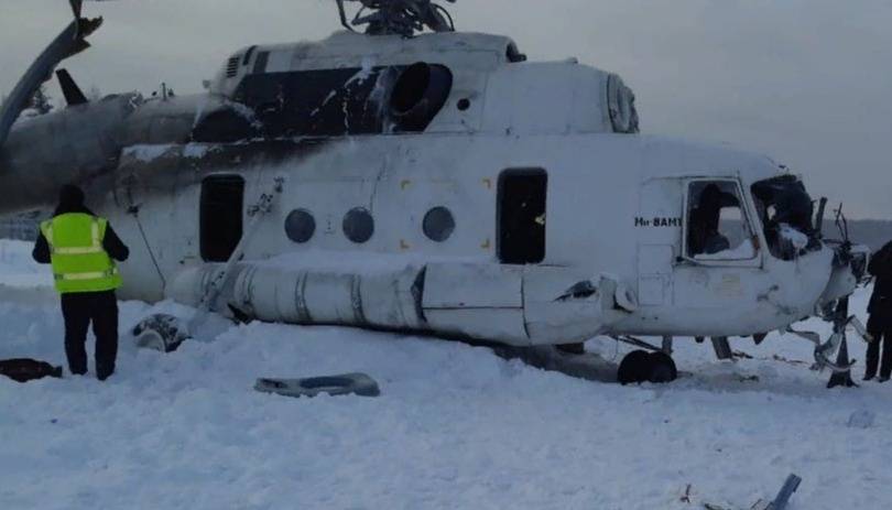Более 15 человек пострадали при жесткой посадке Ми-8 в Красноярском крае