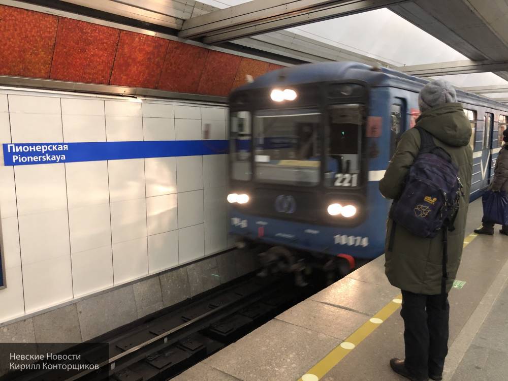 Девушка упала в московском метро под поезд