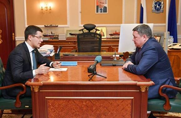 Спикер Заксобрания Ямала отчитался перед Артюховым о работе парламента в уходящем году