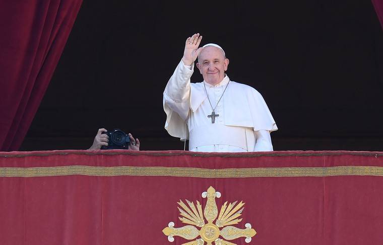 Папа римский призвал к миру в Сирии, Венесуэле и на Украине