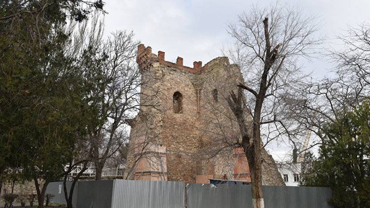 Проект спасения Башни Константина начнут готовить в 2020 году