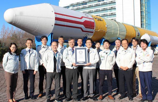 Японский спутник установил рекорд