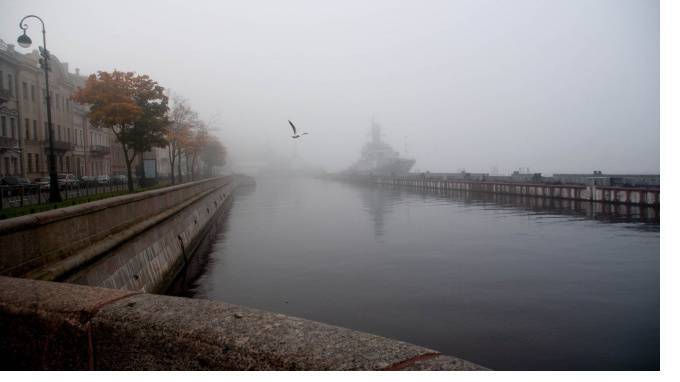 В четверг в Петербург придут мокрый снег и туман