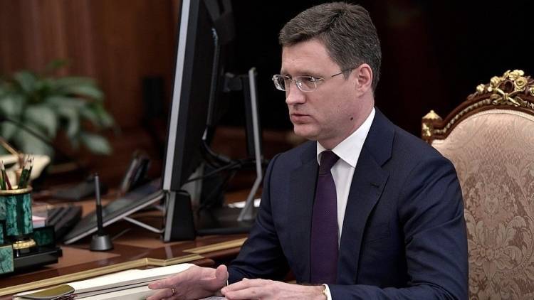 Новак заявил о консультациях по вопросам газа между РФ и Белоруссией