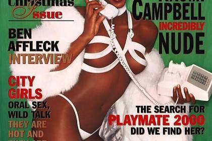 Наоми Кэмпбелл показала откровенную обложку Playboy 20-летней давности