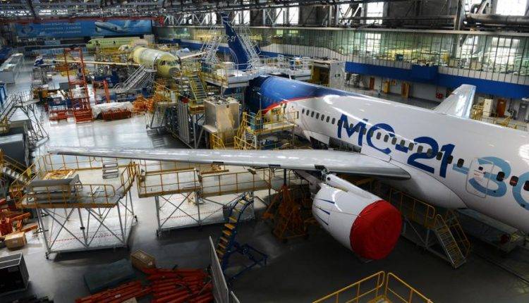 Сборка серийных самолетов МС-21 начнется в 2020 году