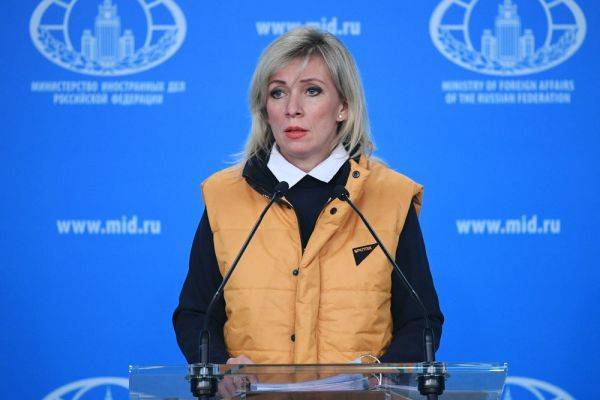 Желтая жилетка: Мария Захарова поддержала журналистов Sputnik Эстония