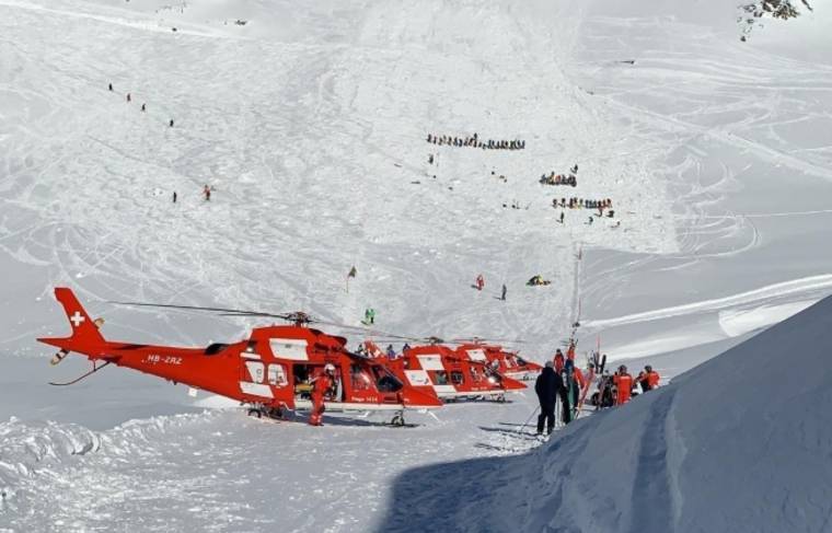 Посольство РФ: россиян среди пострадавших при сходе лавины в Швейцарии нет