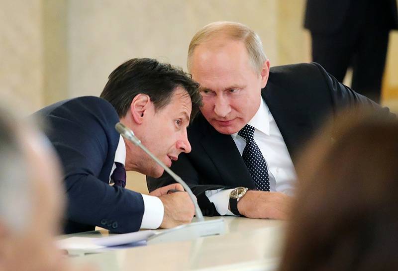 Путин и Конте обсудили итоги саммита "нормандской четверки"
