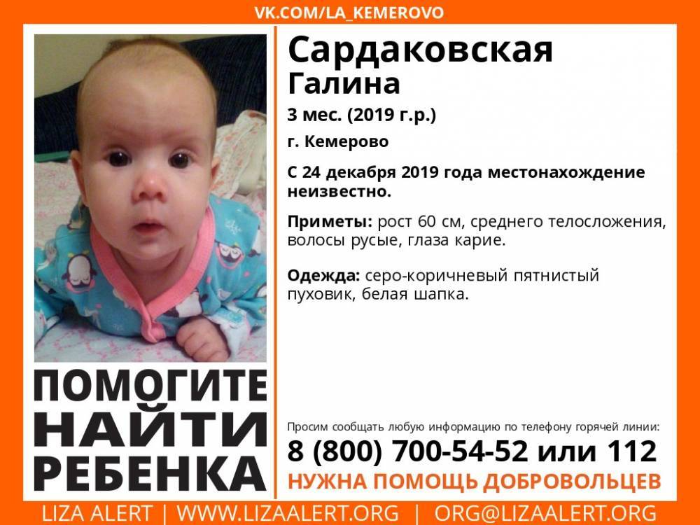 Волонтёры из Томска разыскивают младенца, которого кемеровчанка оставила на трассе в мороз