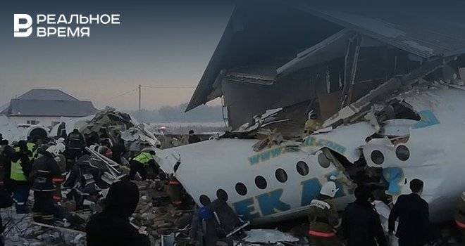 В Казахстане потерпел крушение пассажирский самолет