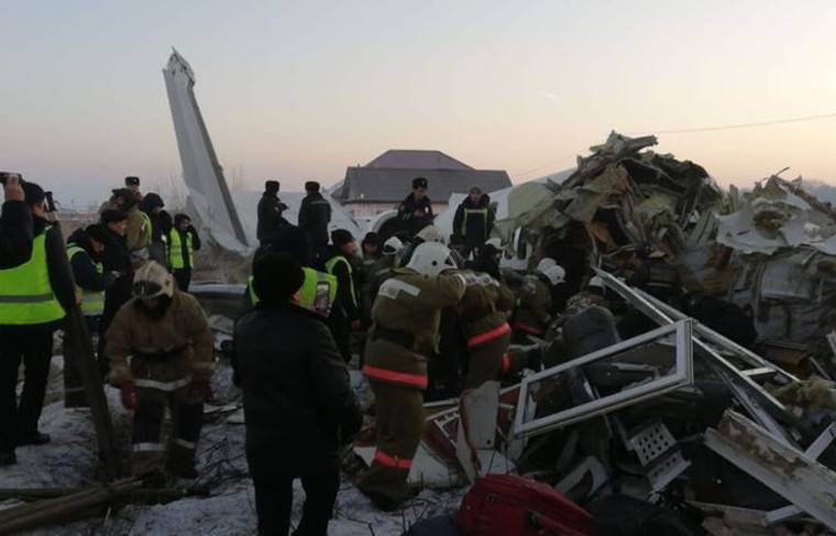 Деятельность авиакомпании «Бек Эйр» приостановлена после крушения самолёта