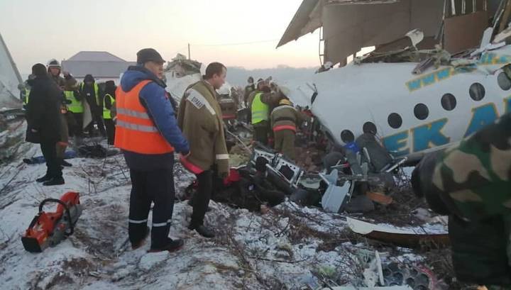 14 погибших, 30 пострадавших: в Казахстане опубликован список разбившегося самолета