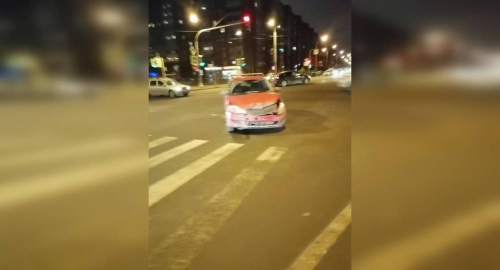 ТОП-5 аварий на дорогах Петербурга в ночь с 26 на 27 декабря