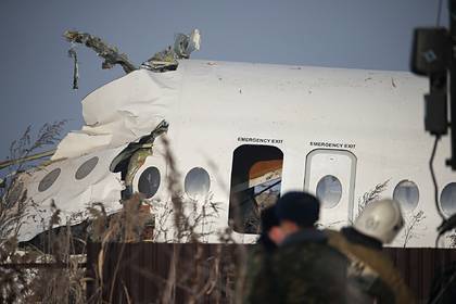 Следствие назвало возможные причины авиакатастрофы в Казахстане