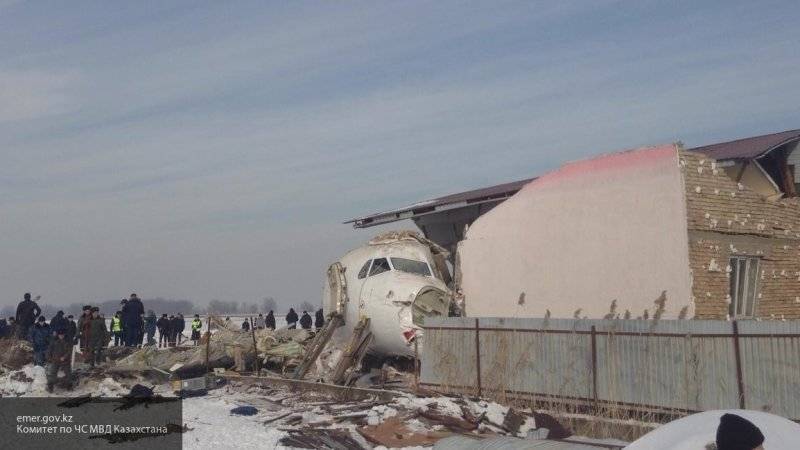 Причиной крушения самолета в Алма-Ате могла стать техническая неисправность — Скляр