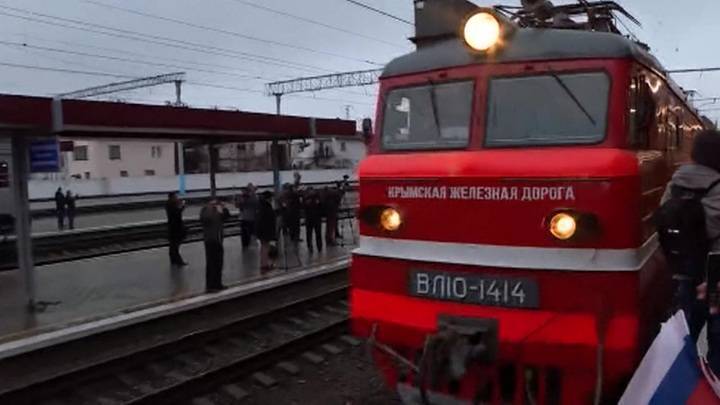 В Крыму отреагировали на негодование США по поводу поездов на полуостров