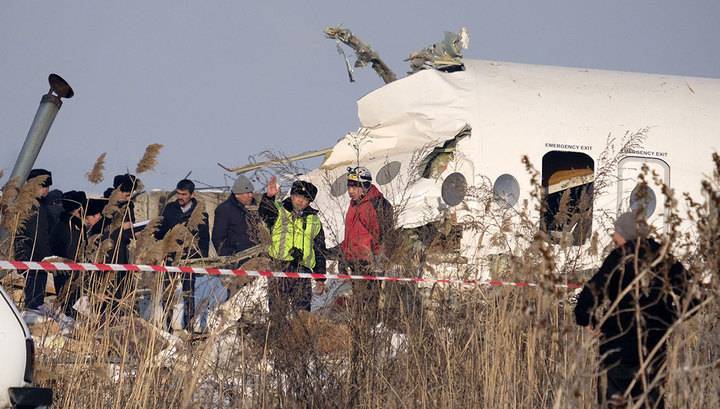 Найдены бортовые самописцы разбившегося в Казахстане пассажирского самолета