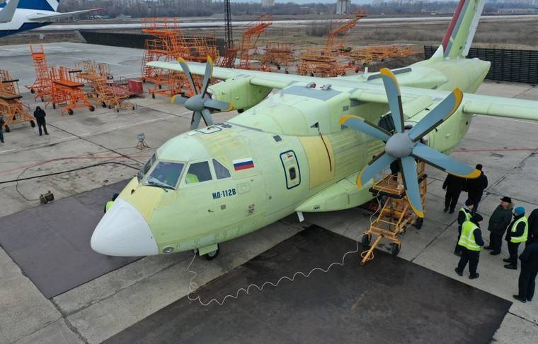 Серийное производство Ил-112В начнётся в 2022 году