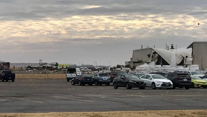 На авиазаводе в Канзасе прогремел взрыв
