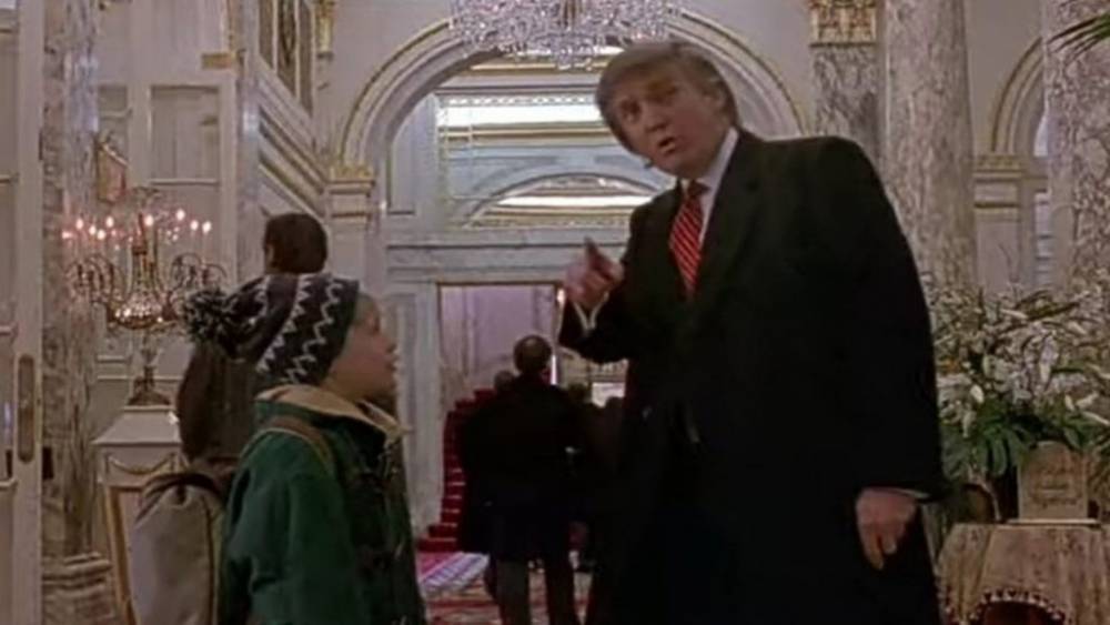 Из киноленты «Один дома 2» вырезали сцену с Дональдом Трампом